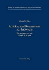 Aufsätze und Rezensionen zur Indologie