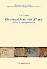 Churches and Monasteries of T¿gray