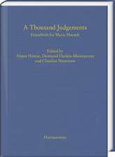 A Thousand Judgements