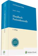 Handbuch Fusionskontrolle