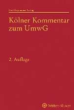 Kölner Kommentar zum UmwG