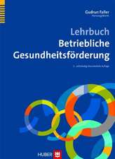 Lehrbuch Betriebliche Gesundheitsförderung