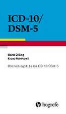 Überleitungstabellen ICD-10/DSM-5