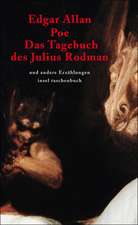 Sämtliche Erzählungen 04. Das Tagebuch des Julius Rodman