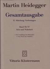 Martin Heidegger, Sein Und Wahrheit: Text Griechisch-Deutsch