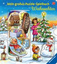 Mein großes Puzzle-Spielbuch: Weihnachten