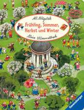 Mein Wimmelbuch: Frühling, Sommer, Herbst und Winter - Pappbilderbuch ab 2 Jahren, Bilderbuch zu Jahreszeiten