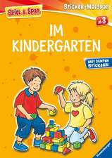 Mein Ravensburger Sticker-Malspaß: Im Kindergarten