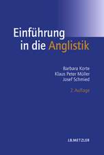 Einführung in die Anglistik: Methoden, Theorien und Bereiche