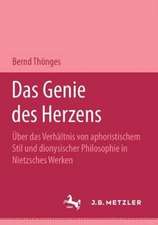 Das Genie des Herzens: Über das Verhältnis von aphoristischem Stil und dionysischer Philosophie in Nietzsches Werken. M&P Schriftenreihe