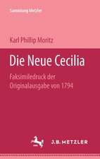 Die Neue Cecilia: Faksimiledruck der Originalausgabe von 1794