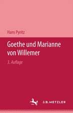 Goethe und Marianne von Willemer: Eine biographische Studie