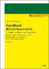 Handbuch Bilanzsteuerrecht