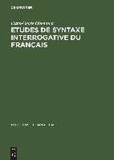 Etudes de syntaxe interrogative du français: Quoi, combien et le complémenteur