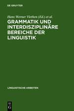 Grammatik und interdisziplinäre Bereiche der Linguistik: Akten des 11. Linguistischen Kolloquiums : Aachen 1976, Bd. 1