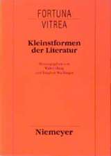 Kleinstformen der Literatur