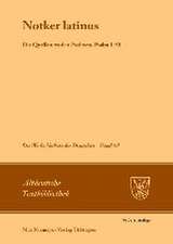 Notker latinus. Die Quellen zu den Psalmen: Psalm 1-50