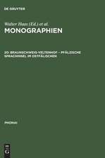 Phonai: Monographien 11: Braunschweig/Veltenhof - Pfälzische Sprachinsel im Ostfälischen