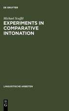 Experiments in Comparative Intonation