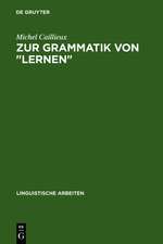 Zur Grammatik von 