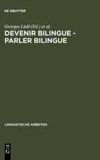 Devenir bilingue - parler bilingue