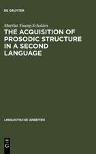 The Acquisition of Prosodic Structure in a Second Language