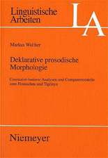 Deklarative prosodische Morphologie: Constraint-basierte Analysen und Computermodelle zum Finnischen und Tigrinya