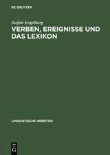 Verben, Ereignisse und das Lexikon