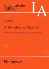 Modalverben und Modalität: Eine kontrastive Untersuchung Deutsch-Italienisch