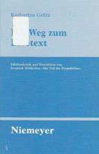 Der Weg zum Lesetext: Editionskritik und Neuedition von Friedrich Hölderlins 