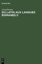 Du latin aux langues romanes II: Nouvelles études de linguistique historique