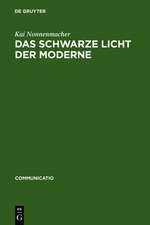 Das schwarze Licht der Moderne: Zur Ästhetikgeschichte der Blindheit