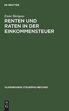 Renten und Raten in der Einkommensteuer