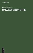 Umweltökonomie