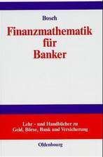 Finanzmathematik für Banker