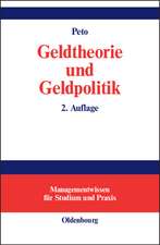 Geldtheorie und Geldpolitik