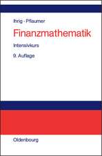 Finanzmathematik: Intensivkurs