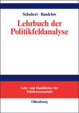 Lehrbuch der Politikfeldanalyse