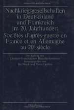 Nachkriegsgesellschaften in Deutschland und Frankreich im 20. Jahrhundert / Sociétés d'après-guerre en France et en Allemagne au 20e siècle