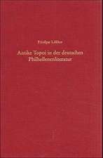 Antike Topoi in der deutschen Philhellenenliteratur