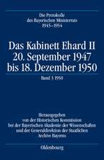 Die Protokolle des Bayerischen Ministerrats 1945-1954, Das Kabinett Ehard II