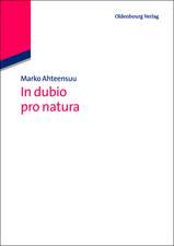 In dubio pro natura