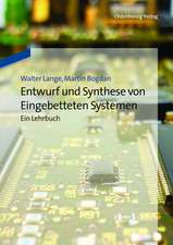 Entwurf und Synthese von Eingebetteten Systemen: Ein Lehrbuch