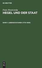 Lebensstationen (1770¿1806)