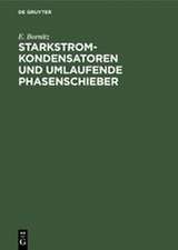 Starkstrom-Kondensatoren und umlaufende Phasenschieber