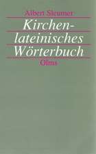 Kirchenlateinisches Wörterbuch