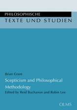 Scepticism & Philosophical Methodology