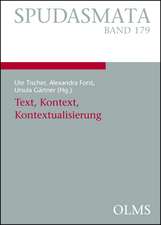 Text, Kontext, Kontextualisierung