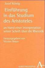 Einführung in das Studium des Aristoteles