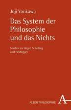 Das System der Philosophie und das Nichts